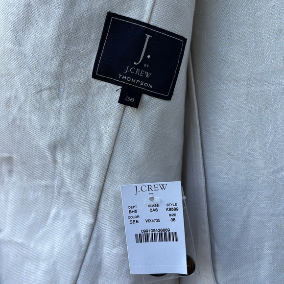 J CREW MEN’S THOMPSON WHITE/IVORY JACKET-38 - Picture 2 of 9